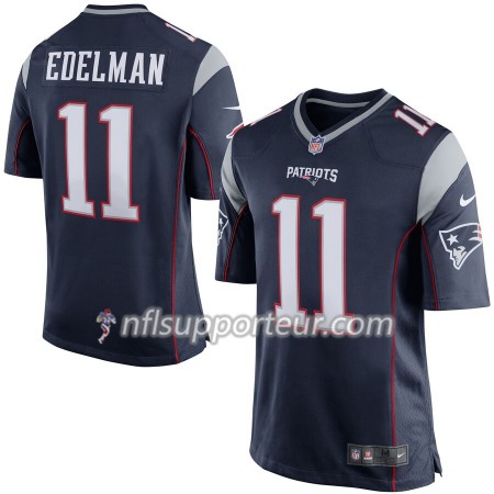 Maillot Homme New England Patriots Julian Edelman 11 Nike Navy